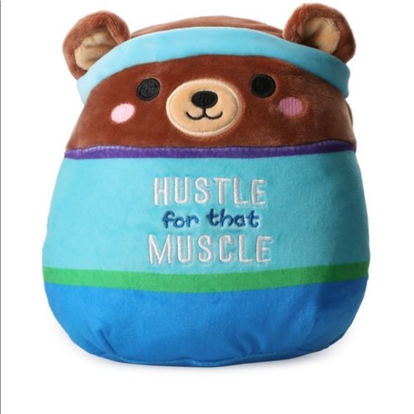 squishmallowsomar the brown bear 8” - Picture 1 of 2
